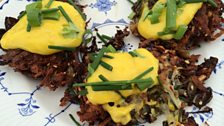 Kirsten Gilmour's courgette and potato rosti