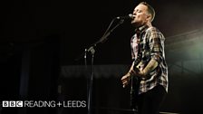 Dave Hause on the Lock Up Stage at Reading 2014