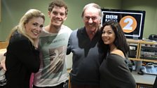 The cast of Miss Saigon with Terry Wogan