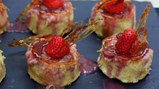 Chetna's Strawberry, Raspberry & Orange Puddings