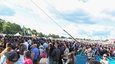 Main Stage Crowd at London Mela 2014