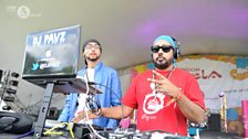 DJ Surinder Rattan on the Main Stage