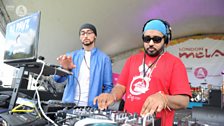 DJ Surinder Rattan on the Main Stage