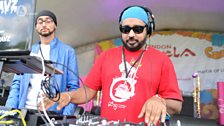 DJ Surinder Rattan on the Main Stage