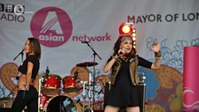 Ramee on the main stage at London Mela