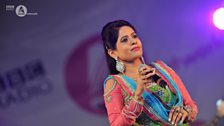 Miss Pooja on the main stage at London Mela