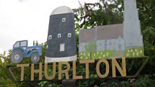 Clue two was more easily solved, and took Julie down the road to the village of Thurlton