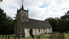 The church at Sisland is a replacement for one destroyed in the 18th century