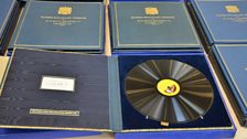 A selection of EMI presentation boxes from Royal speeches