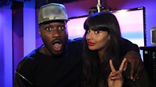 Lethal Bizzle co-hosts with Jameela!