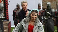 Jenna Coleman and Peter Capaldi.