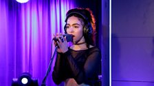 FKA twigs in the Live Lounge