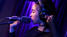 FKA twigs in the Live Lounge