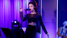 FKA twigs in the Live Lounge