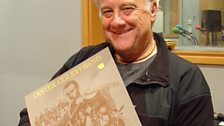 Steve Fairholme with his dusty piece of vinyl