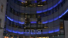 Nipun outside the tv New Broadcasting House