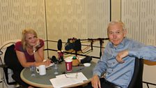 John Humphrys and Sarah Walker