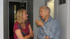 John Humphrys and Sarah Walker