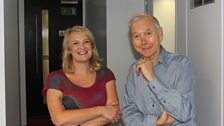 John Humphrys with Sarah Walker