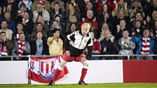 Neil on the Stoke City pitch