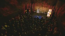 Rhys James performs at the Caves in Edinburgh