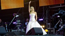 Katherine Jenkins at Glasgow Proms in the Park