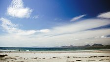 One of the beaches on Barra