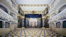 The Rococo Theatre at Schloss Schwetzingen.