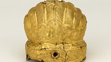 Gold. About 1400–50. Nanjing or Beijing