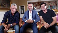 Darren Clarke, Graeme McDowell and Rory McIlroy