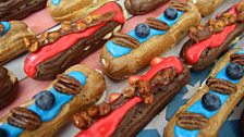 Luis' Stars & Stripes Eclairs