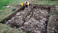 Digging at Dunluce