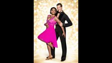 Sunetra Sarker and Brendan Cole