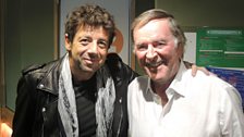 Patrick Bruel with Sir Terry Wogan