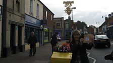 Clue one led Julie to the centre of Watton