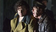 Stuart Skelton as Otello and Jonathan Summers as Iago