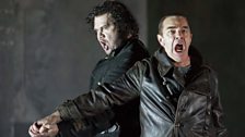 Stuart Skelton as Otello and Jonathan Summers as Iago