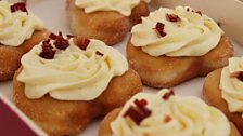 Richard's Rhubarb & Custard Doughnuts