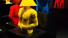 From 'The Art of the Brick' exhibition, Old Truman Brewery