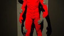 From 'The Art of the Brick' exhibition, Old Truman Brewery