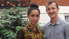 Oona Chaplin and Paul Heath