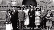 Priodas Stan a Doreen Bevan 1990 / Stan and Doreen Bevan's wedding 1990