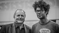 Clive Anderson and Richard Ayoade