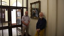 Donald & Paul Spicer & portrait of Dyson