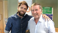 Passenger with Sir Terry Wogan