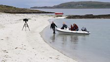 Arriving on Cara Island