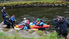 Capturing the paddlers