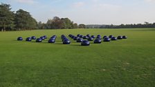 Installation image at Blenheim Palace, Ai Weiwei, Bubble, 2008