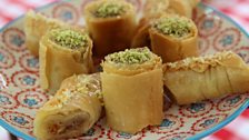 Richard's Rose & Pistachio Baklava and Walnut & Almond Baklava