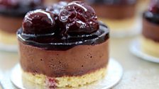 Luis' Chocolate Mousse and Cherry Entremets